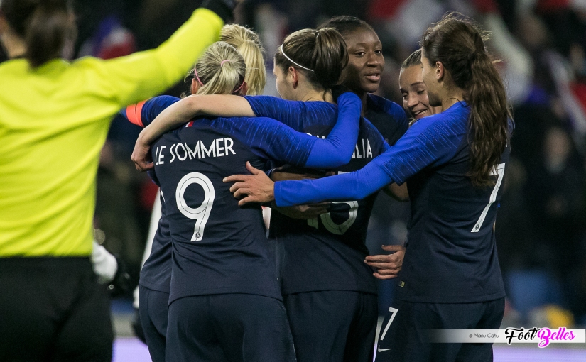 Match amical international : L’équipe de France corrige les championnes du monde américaines !